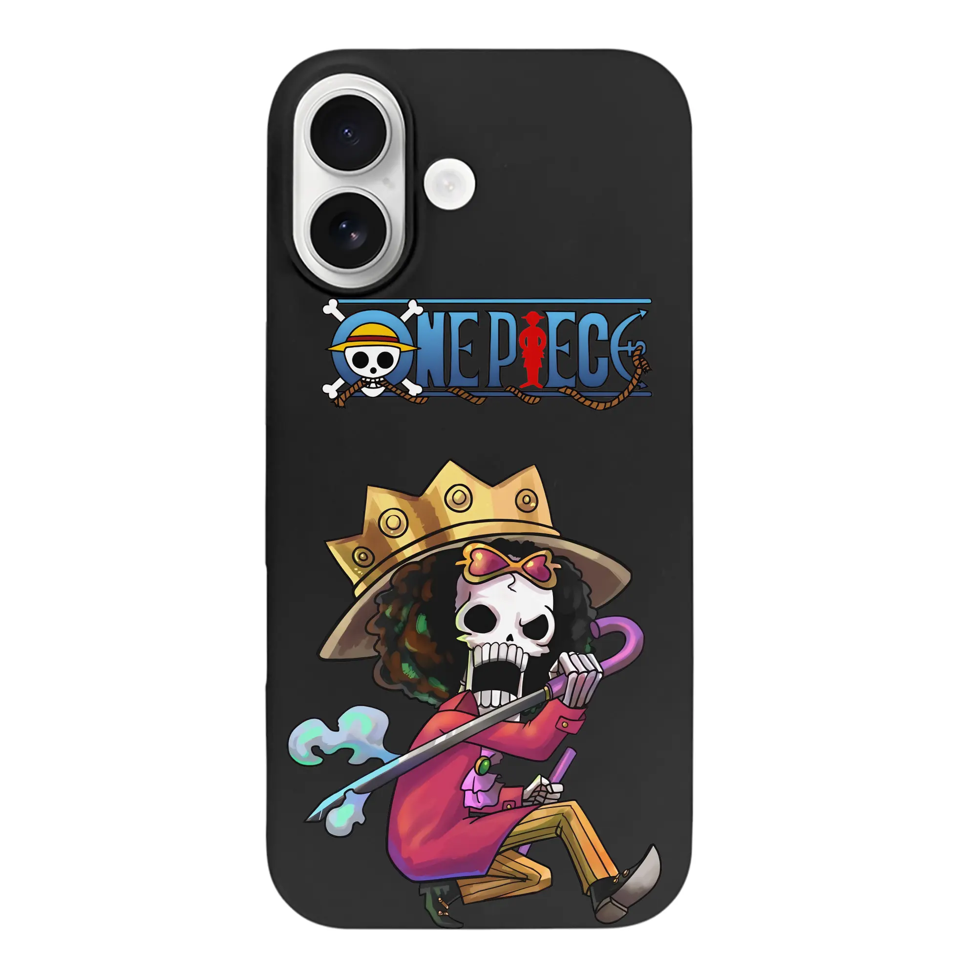 ワンピース グッズ ブルック - iPhone 17 シリーズ シリコンケース 薄型 耐衝撃 指紋防止 ソフトタッチカバー 精密フィット 傷防止 保護ケース iPhone 17/17 Air/17 Pro/17 Pro Max 対応